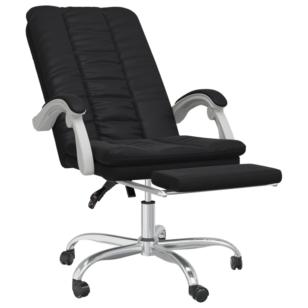 Fauteuil inclinable de bureau Noir Similicuir - XIOS