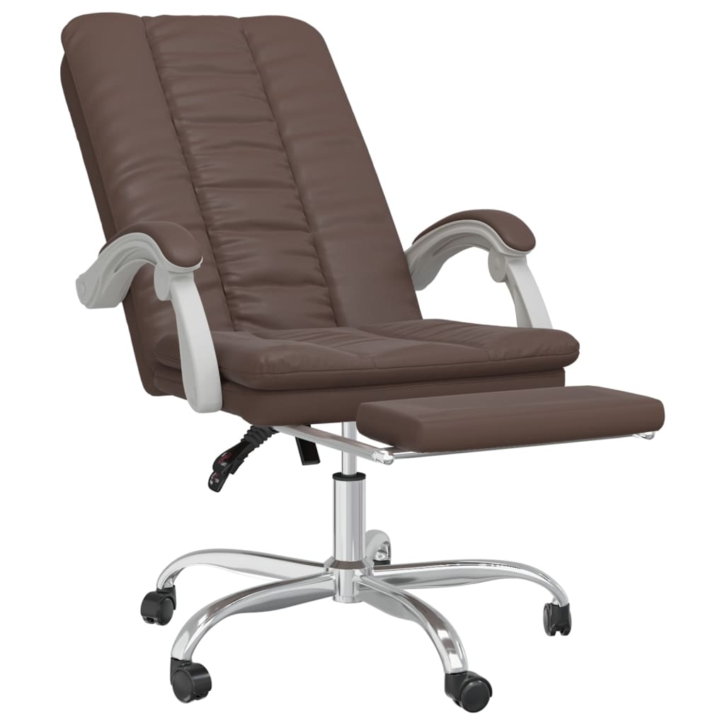 Fauteuil inclinable de bureau Marron Similicuir - XIOS