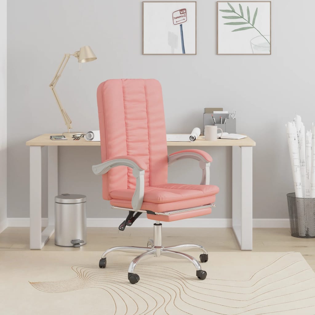 Fauteuil inclinable de bureau Rose Similicuir - XIOS