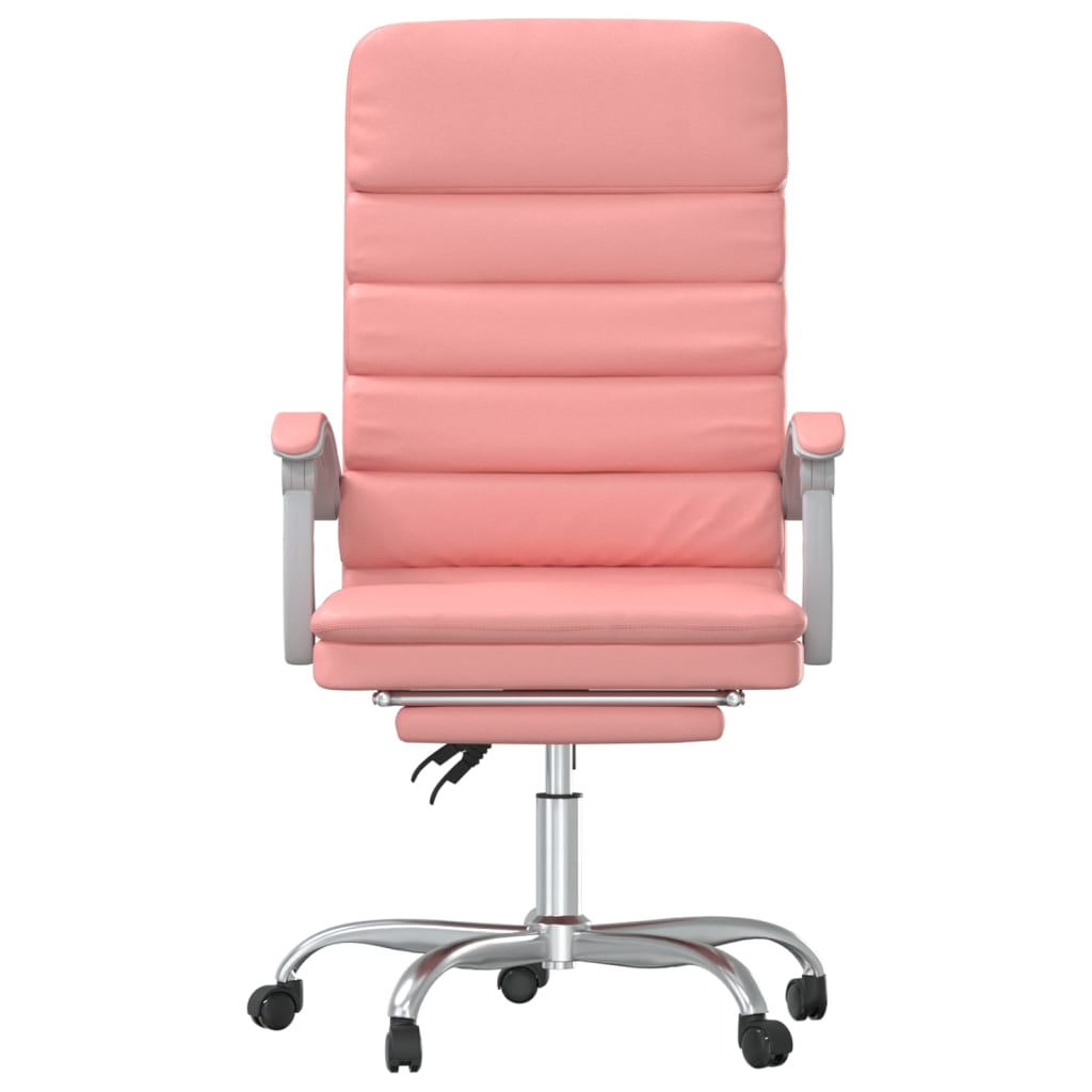 Fauteuil de massage inclinable de bureau Rose Similicuir - XIOS