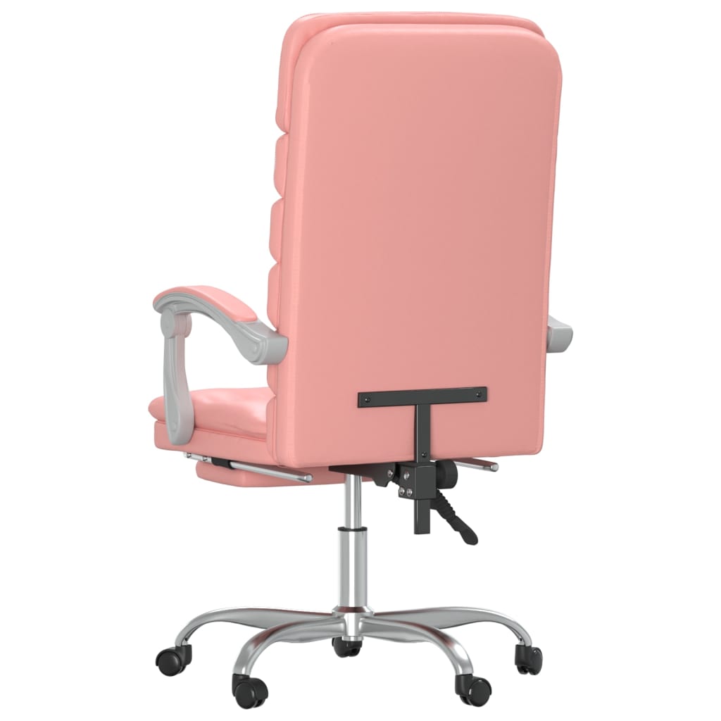 Fauteuil de massage inclinable de bureau Rose Similicuir - XIOS