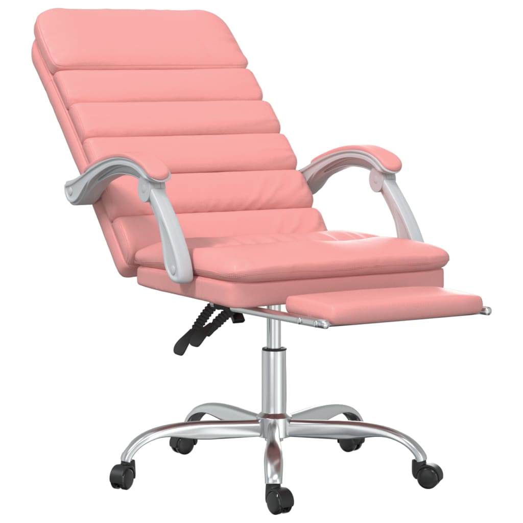 Fauteuil de massage inclinable de bureau Rose Similicuir - XIOS