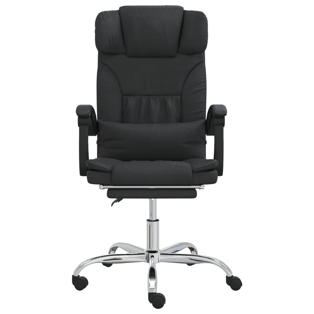 Fauteuil de massage inclinable de bureau Noir Similicuir - XIOS