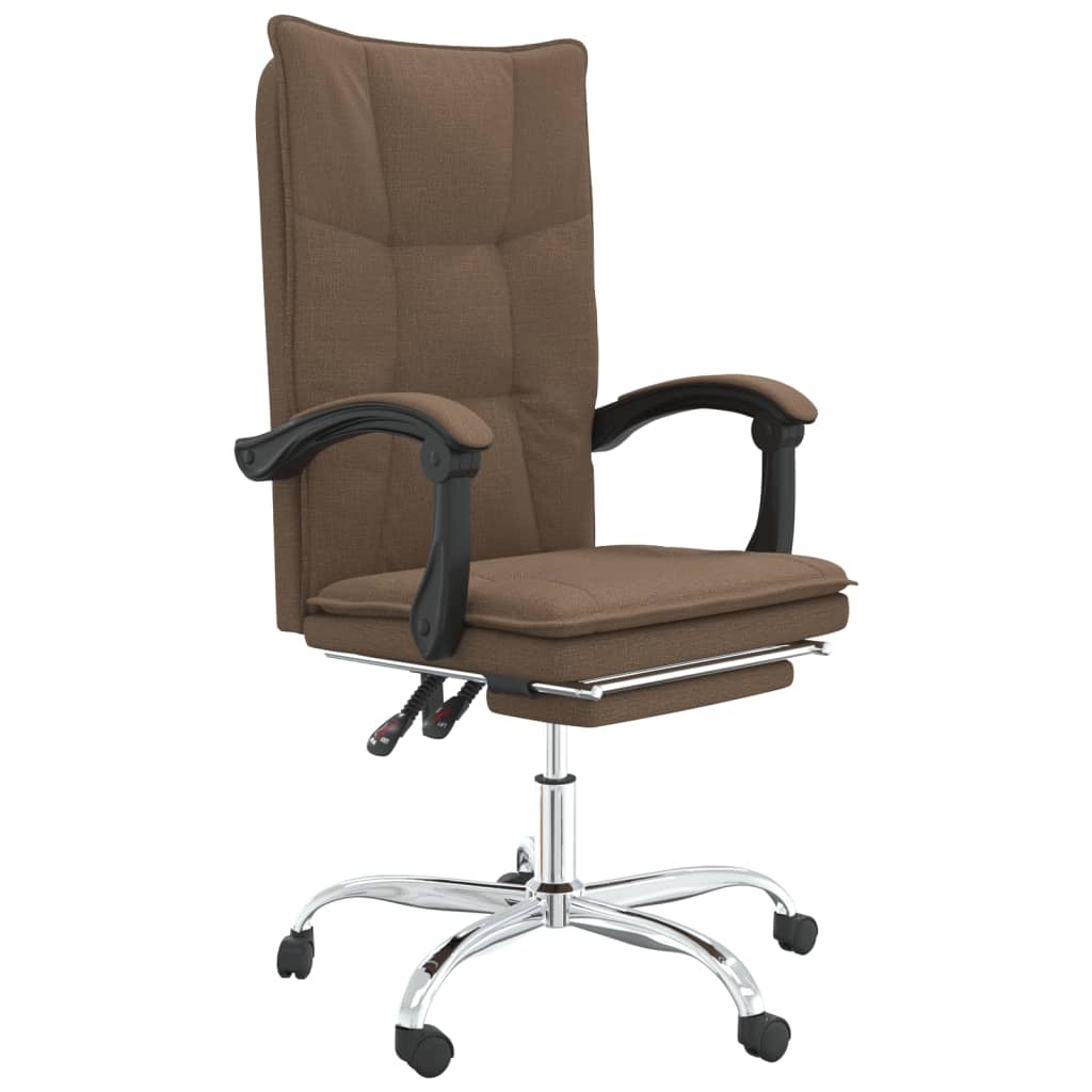 Fauteuil inclinable de bureau Marron Tissu - XIOS