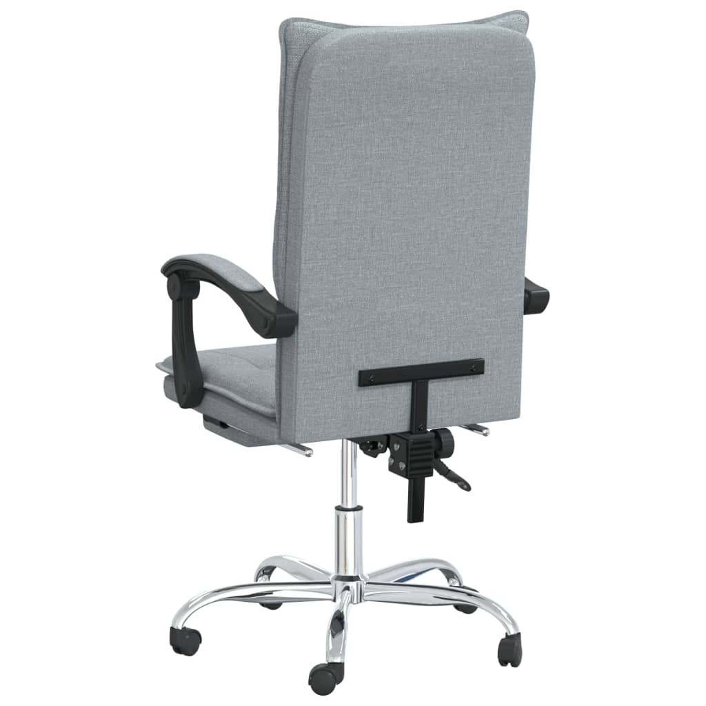 Fauteuil inclinable de bureau Gris clair Tissu - XIOS