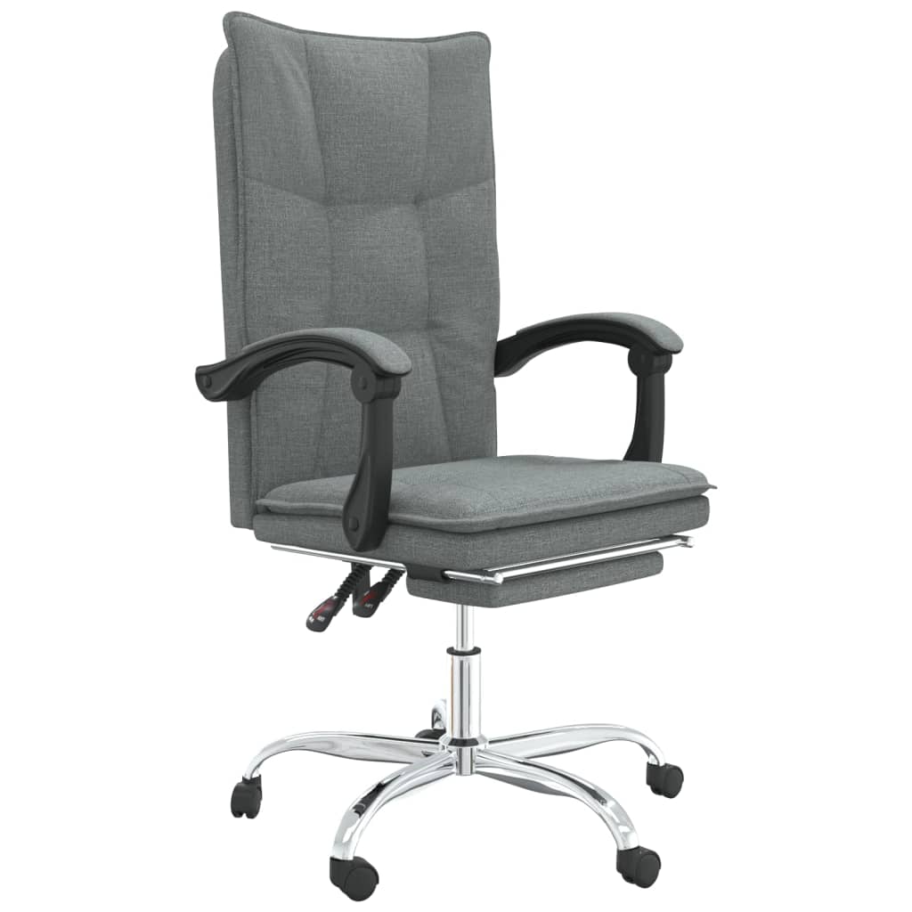 Fauteuil inclinable de bureau Gris foncé Tissu - XIOS
