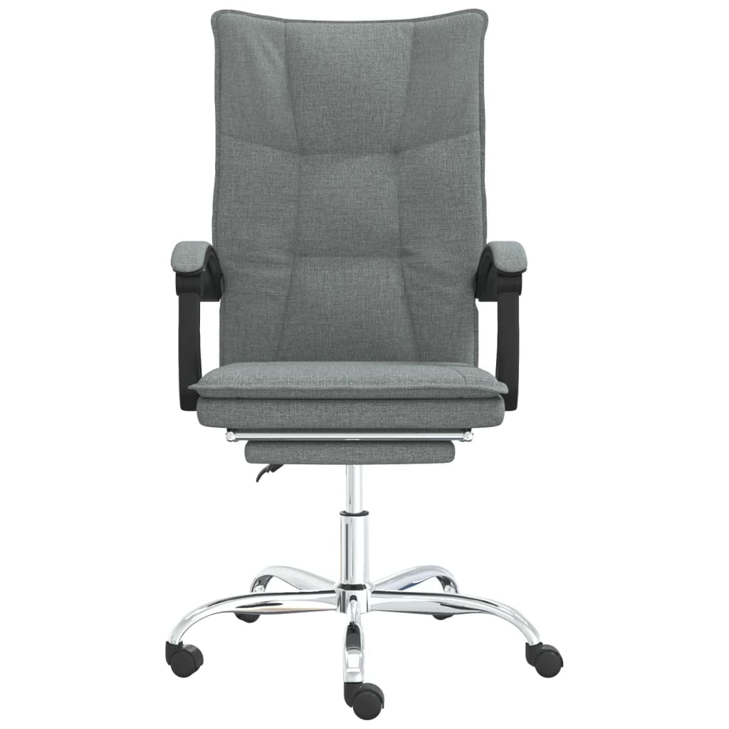 Fauteuil inclinable de bureau Gris foncé Tissu - XIOS