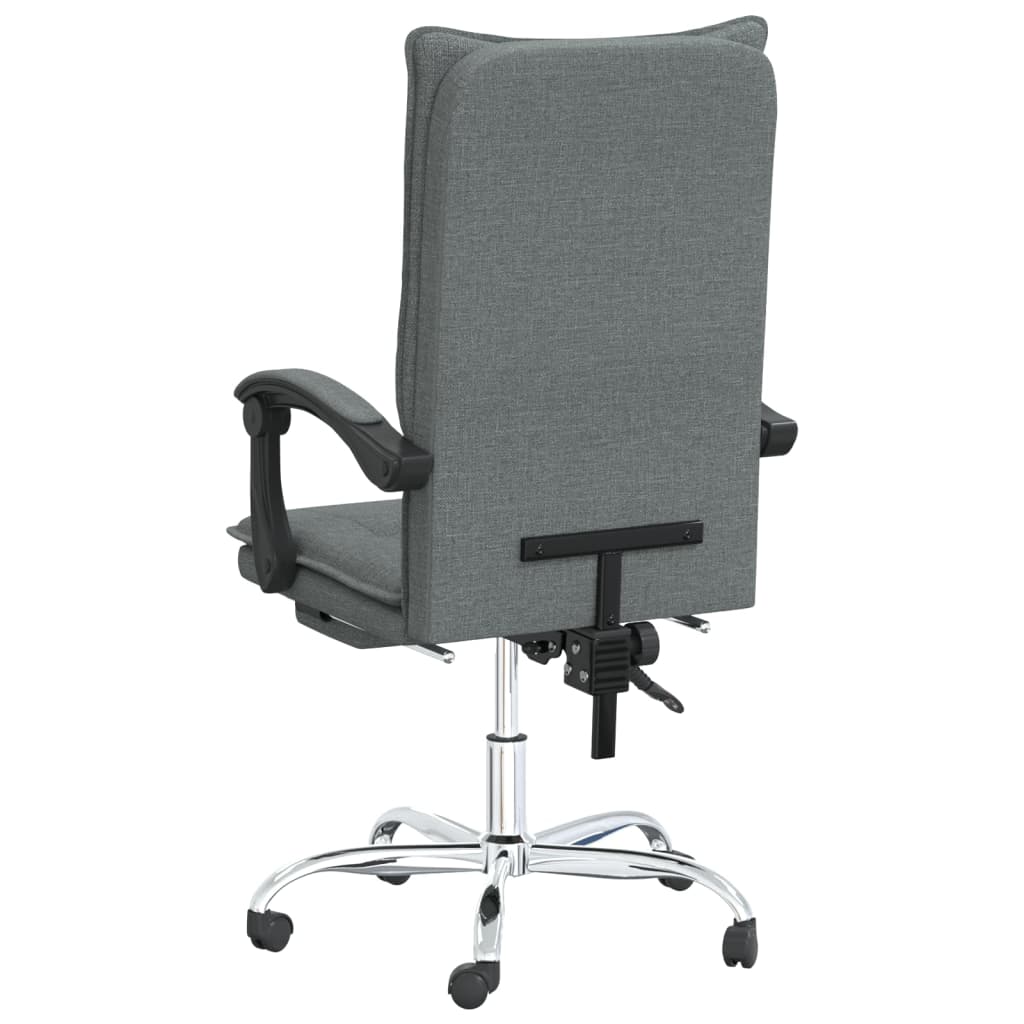 Fauteuil inclinable de bureau Gris foncé Tissu - XIOS