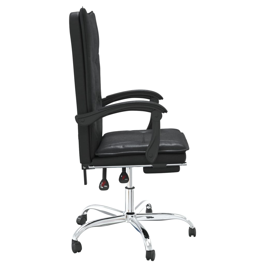 Fauteuil inclinable de bureau Noir Similicuir - XIOS