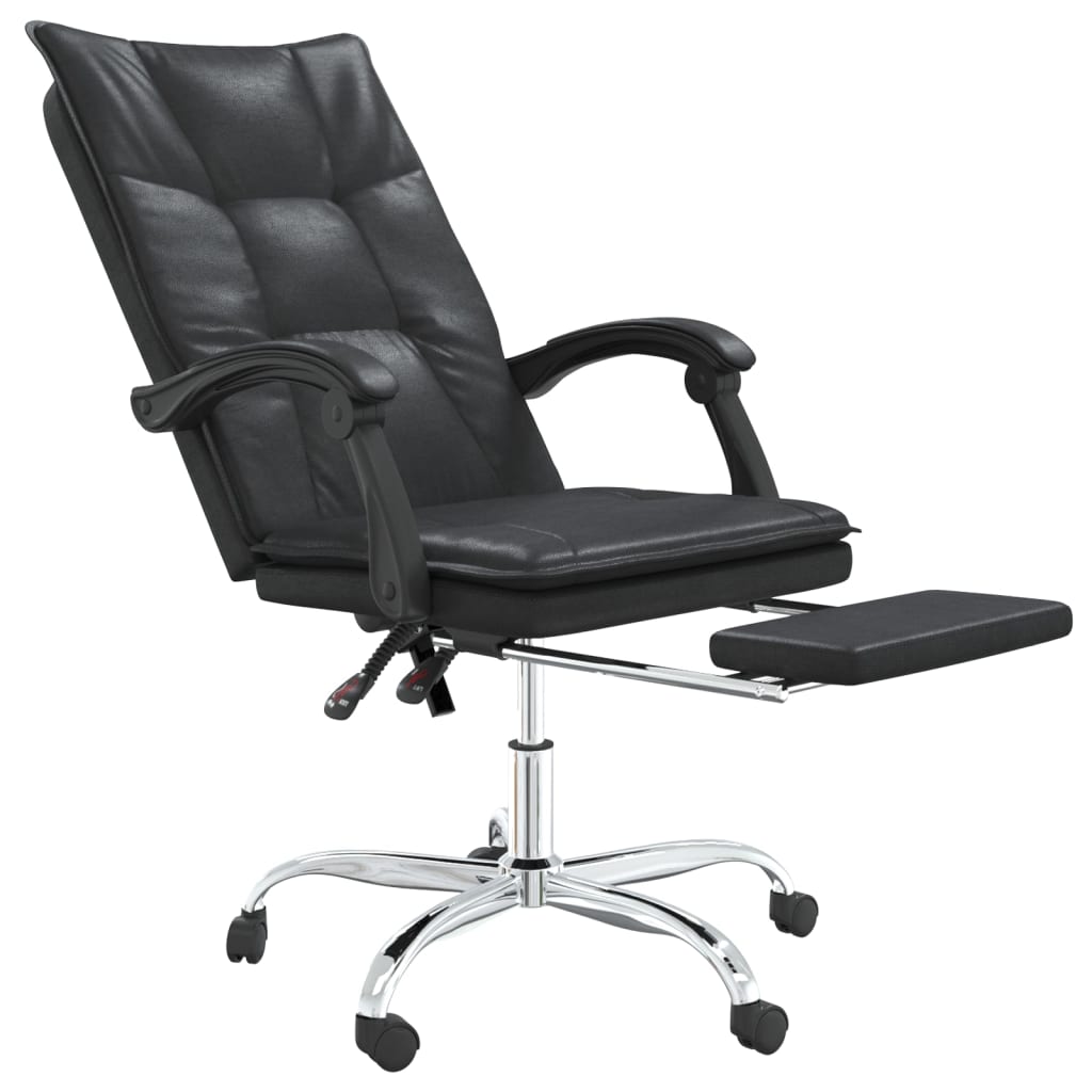 Fauteuil inclinable de bureau Noir Similicuir - XIOS