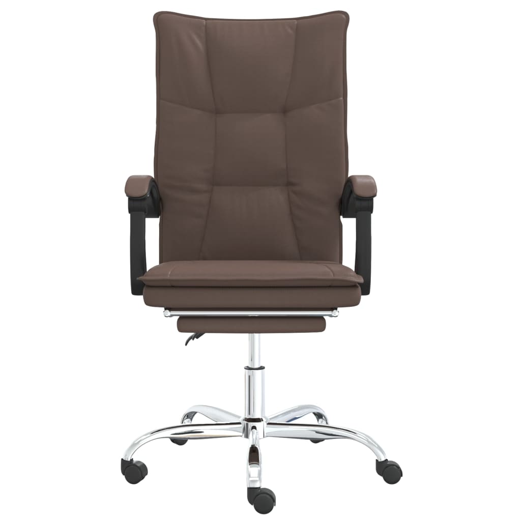 Fauteuil inclinable de bureau Marron Similicuir - XIOS