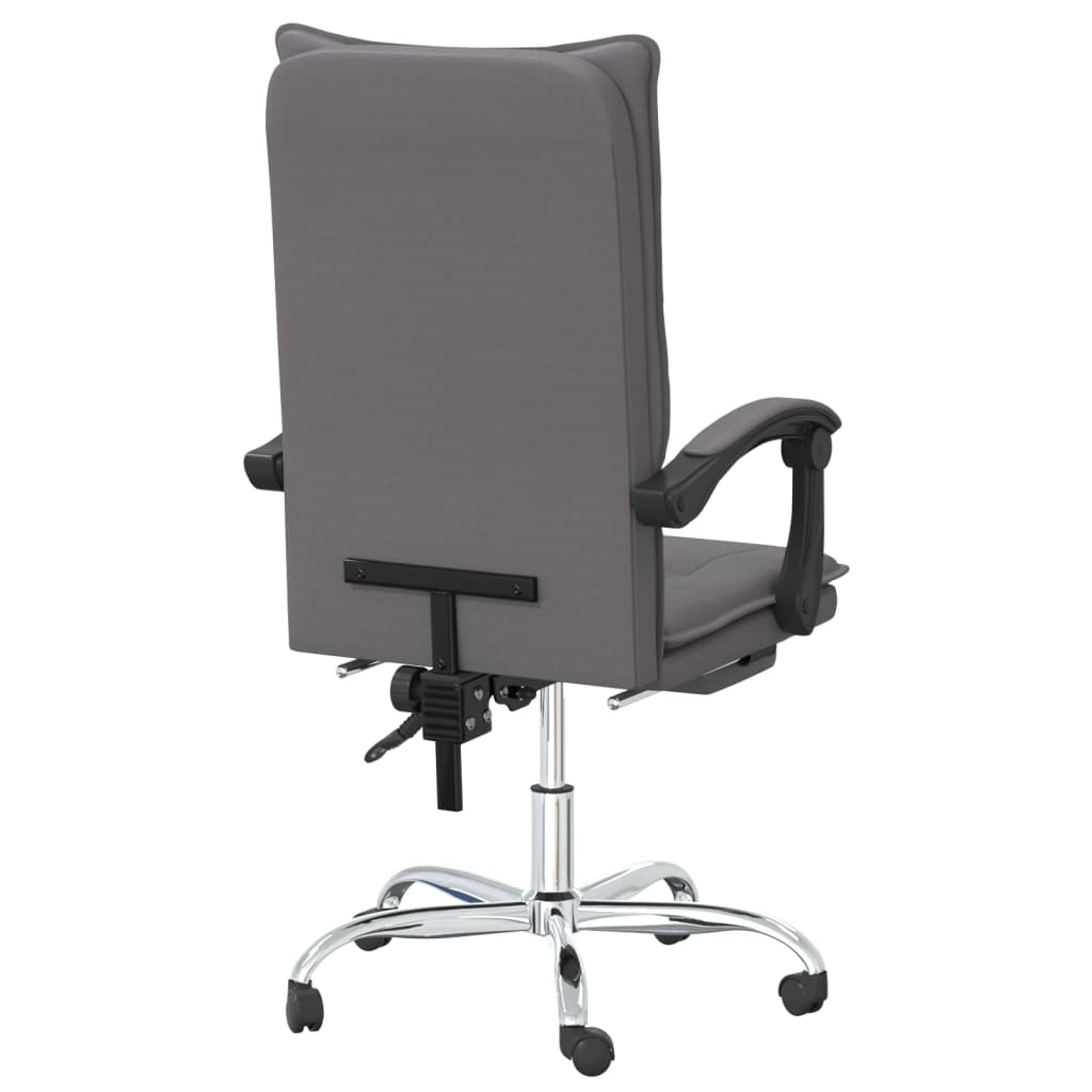 Fauteuil inclinable de bureau Gris Similicuir - XIOS