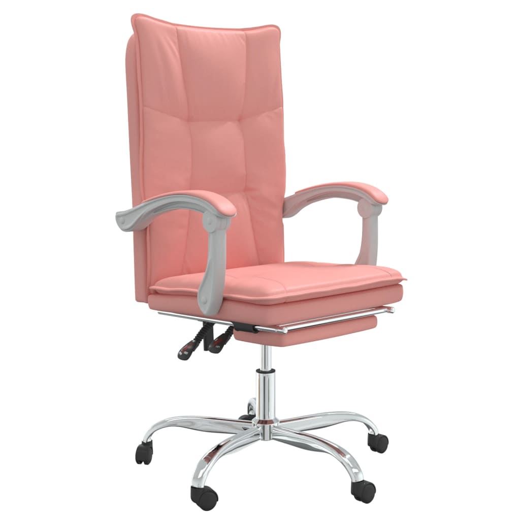 Fauteuil inclinable de bureau Rose Similicuir - XIOS