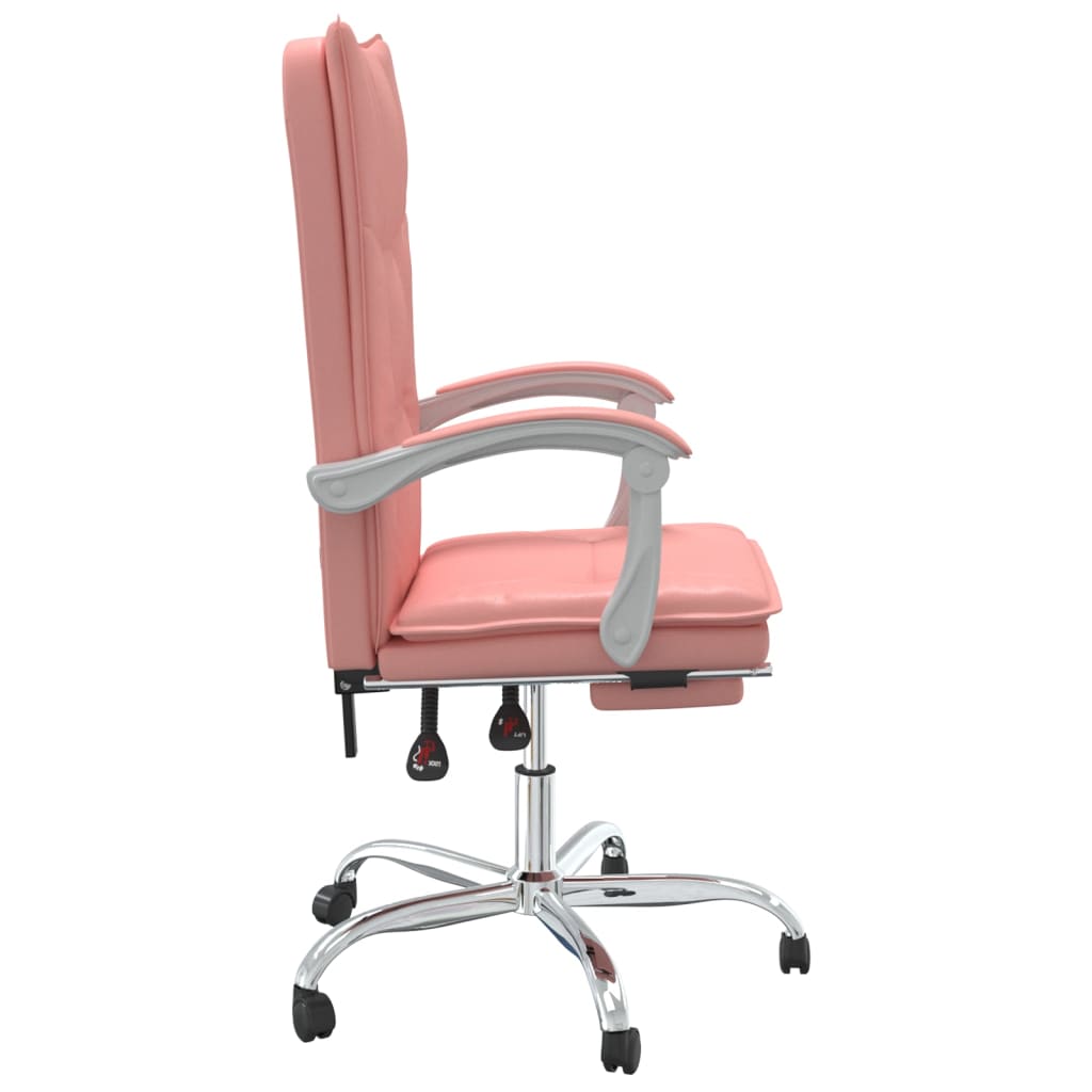 Fauteuil inclinable de bureau Rose Similicuir - XIOS
