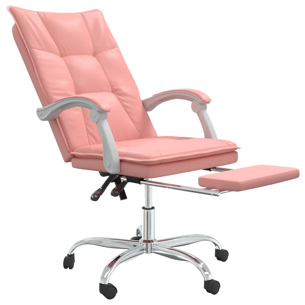 Fauteuil inclinable de bureau Rose Similicuir - XIOS