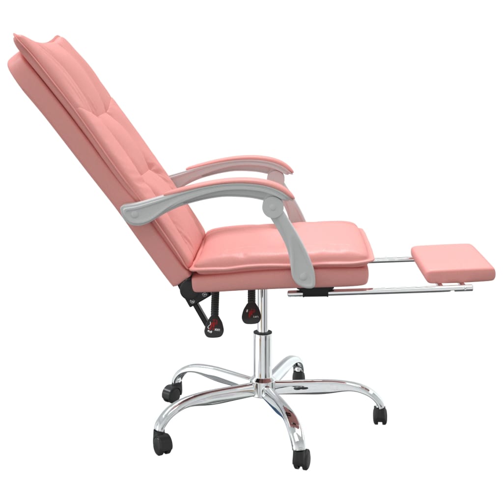 Fauteuil inclinable de bureau Rose Similicuir - XIOS