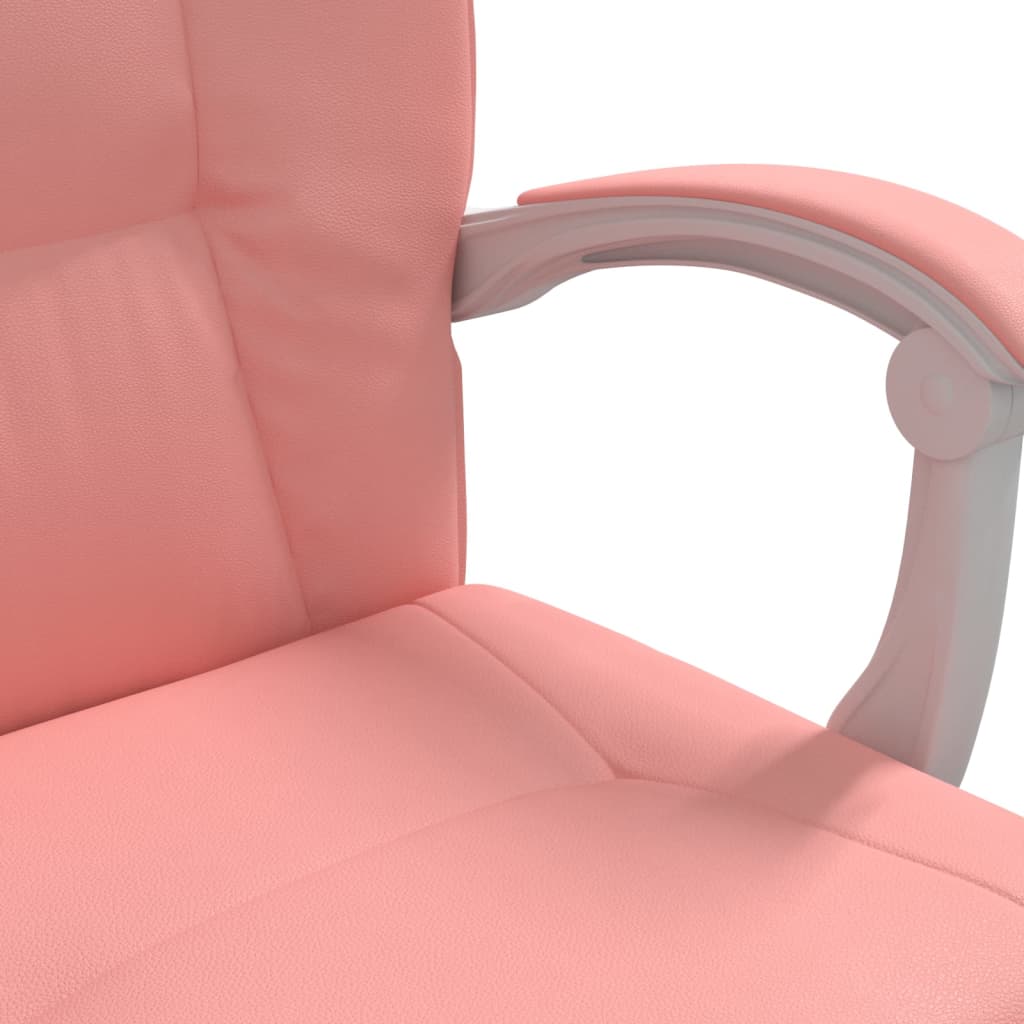 Fauteuil inclinable de bureau Rose Similicuir - XIOS