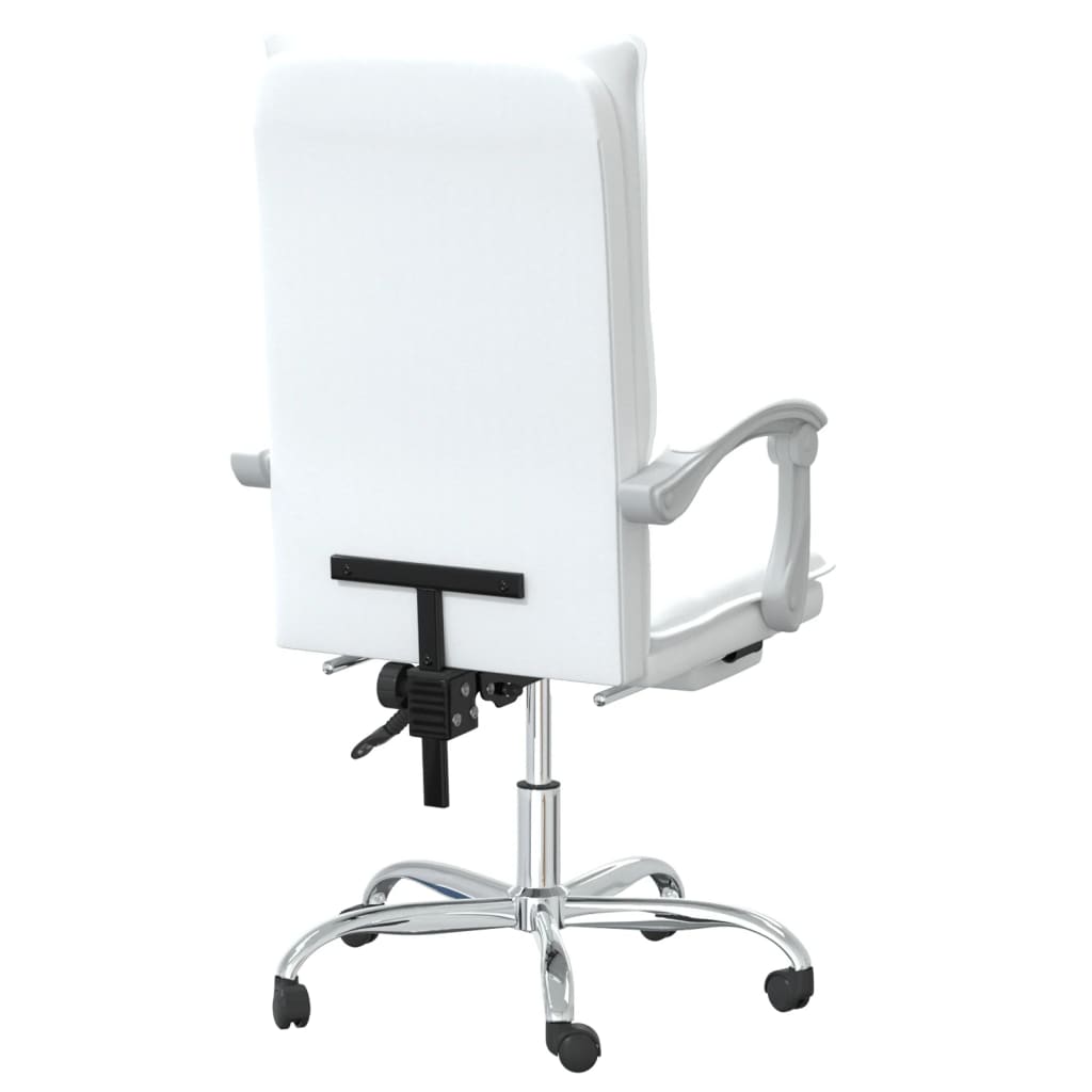 Fauteuil inclinable de bureau Blanc Similicuir - XIOS