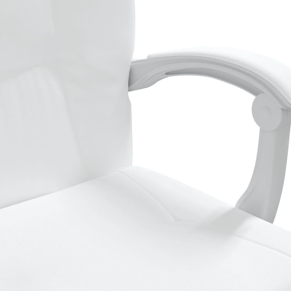 Fauteuil inclinable de bureau Blanc Similicuir - XIOS