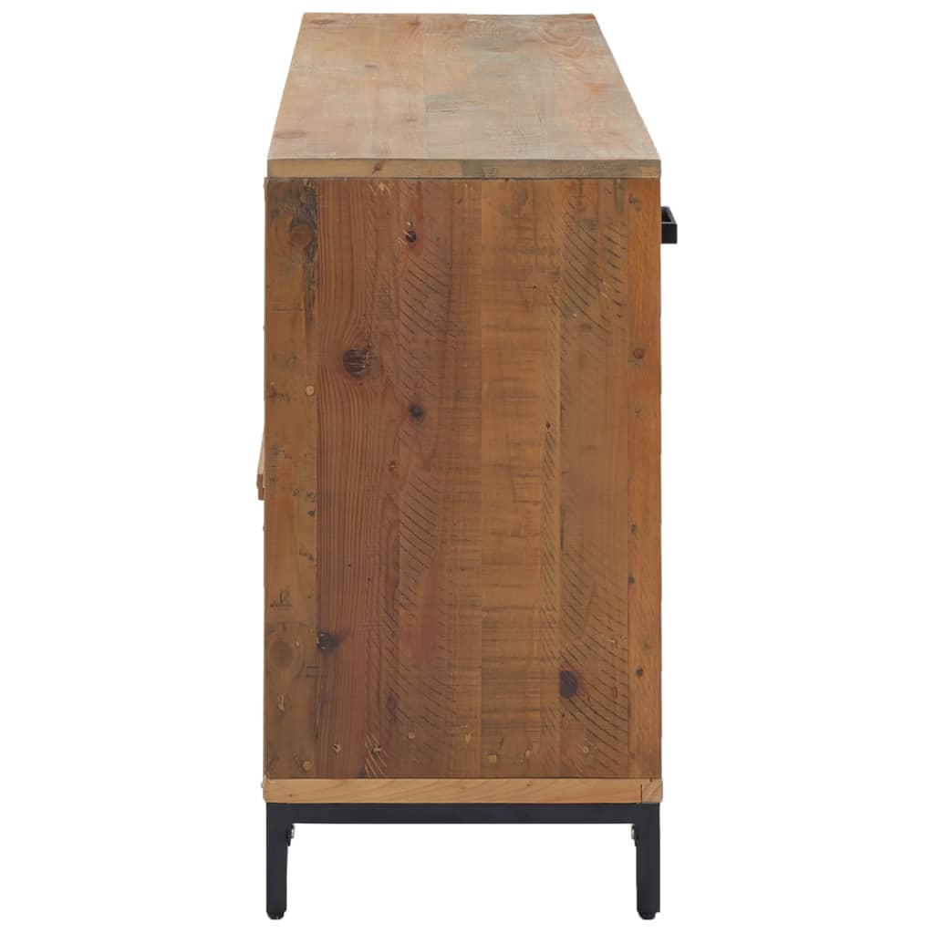 Buffet Marron 110x35x70 cm Bois de pin massif - XIOS