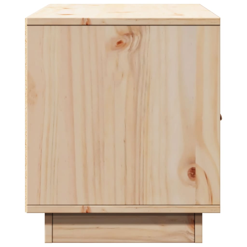 Meuble TV 80x34x40 cm Bois de pin massif - XIOS