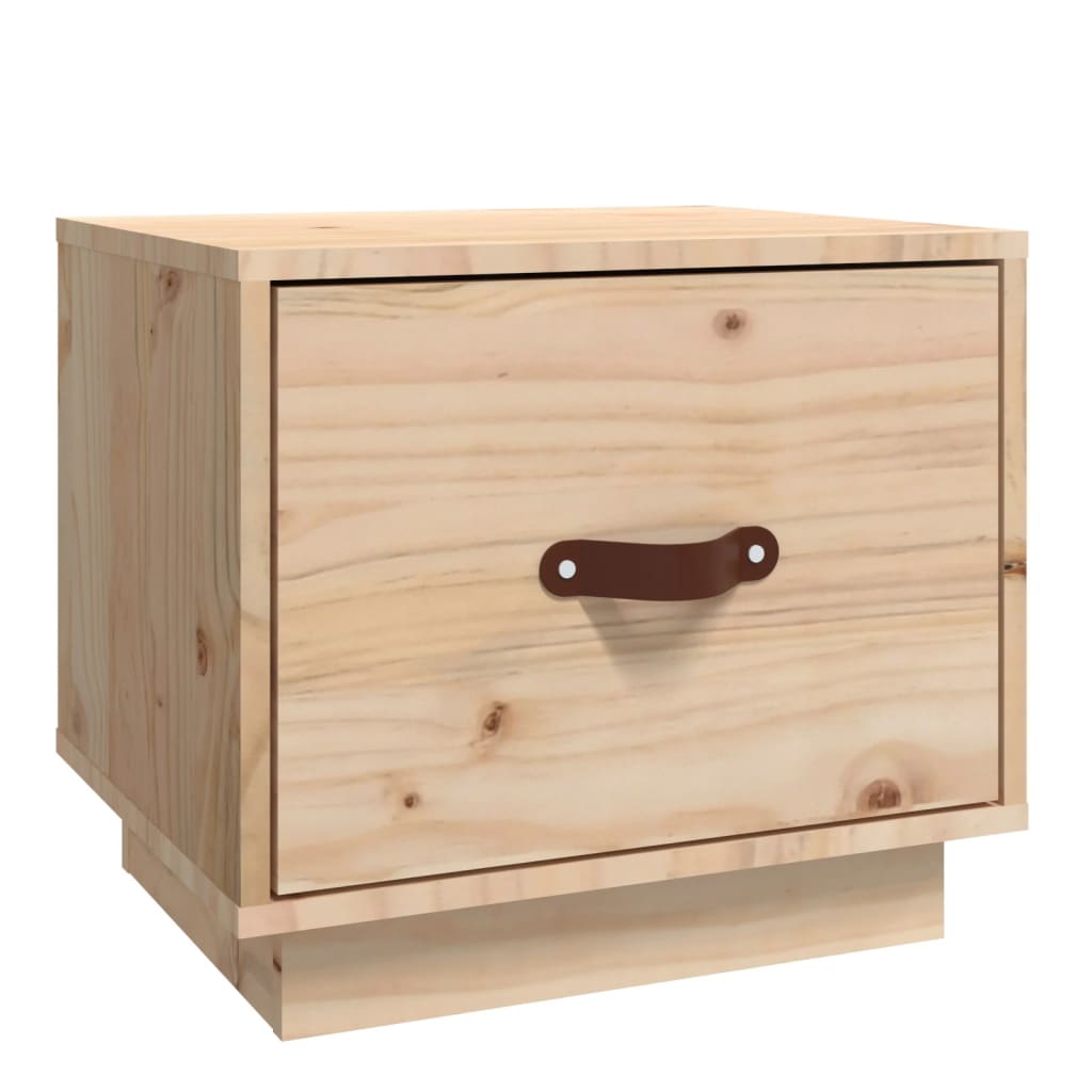 Table de chevet 40x34x35 cm Bois de pin solide - XIOS