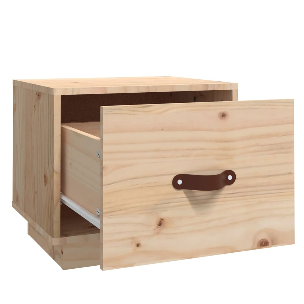 Tables de chevet 2 pcs 40x34x35 cm Bois de pin massif - XIOS