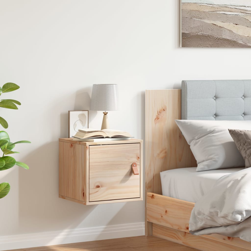 Armoire murale 31,5x30x30 cm Bois massif Pin - XIOS