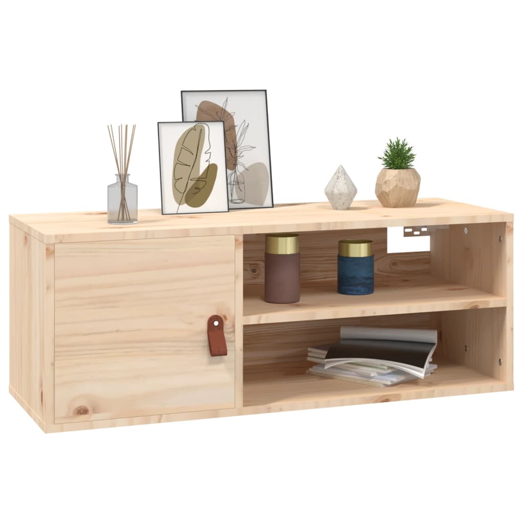 Armoire murale 80x30x30 cm Bois de pin massif - XIOS