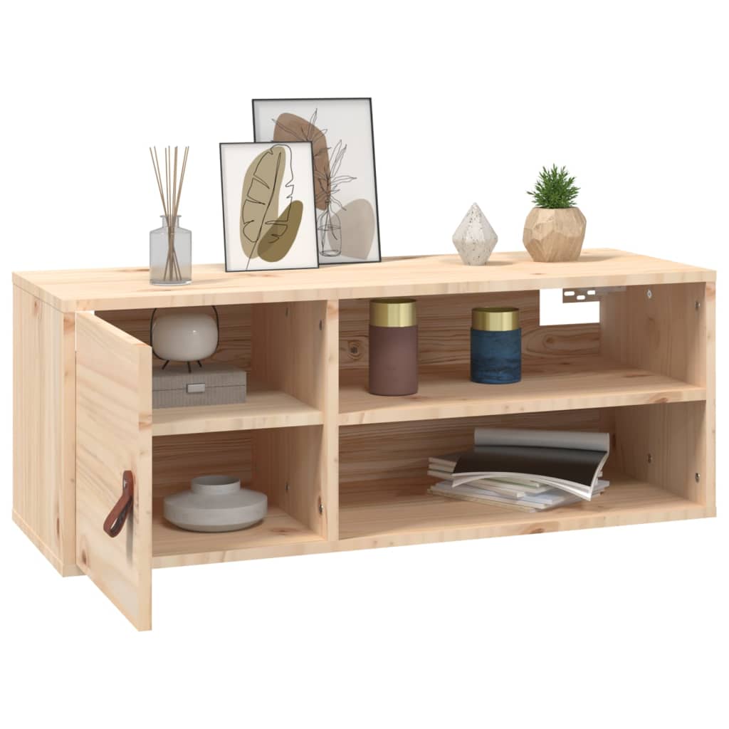 Armoire murale 80x30x30 cm Bois de pin massif - XIOS