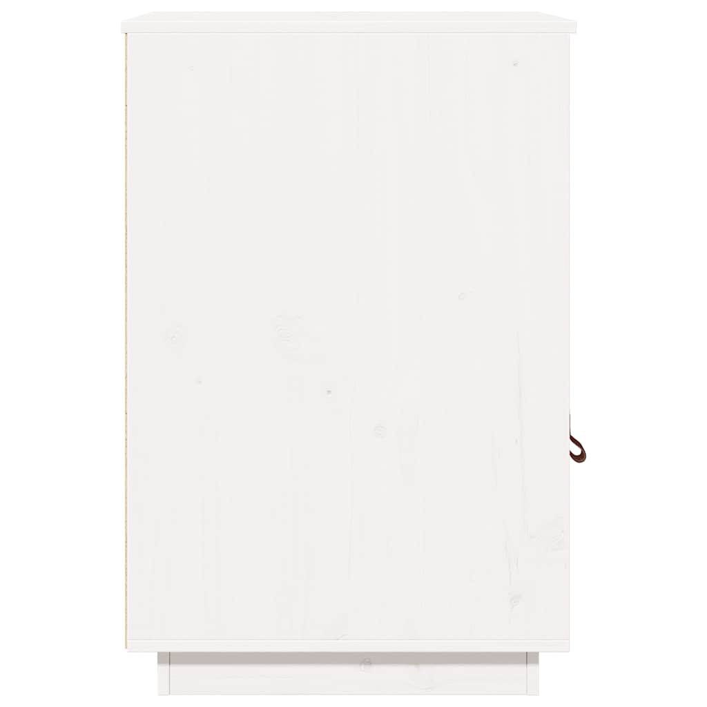 Armoire de bureau Blanc 40x50x75 cm Bois massif de pin - XIOS
