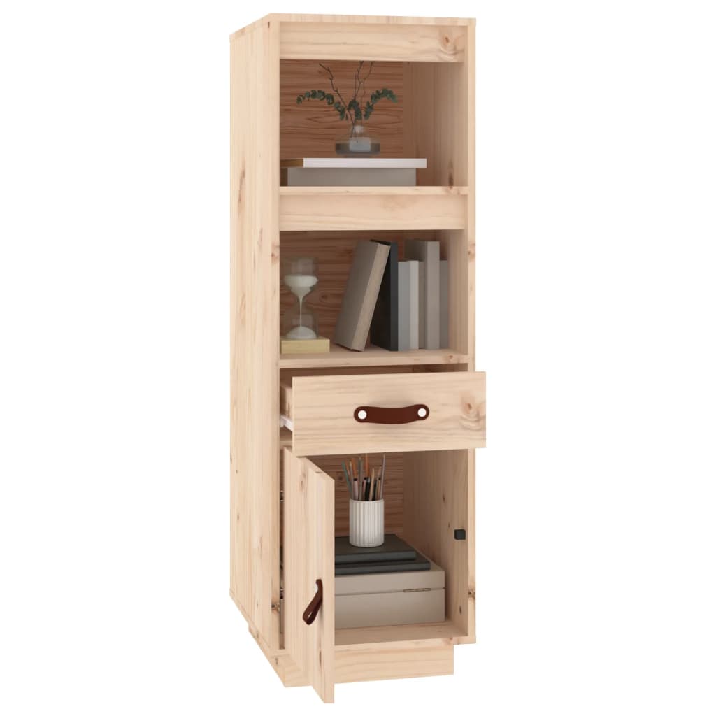 Buffet haut 34x40x108,5 cm Bois massif de pin - XIOS