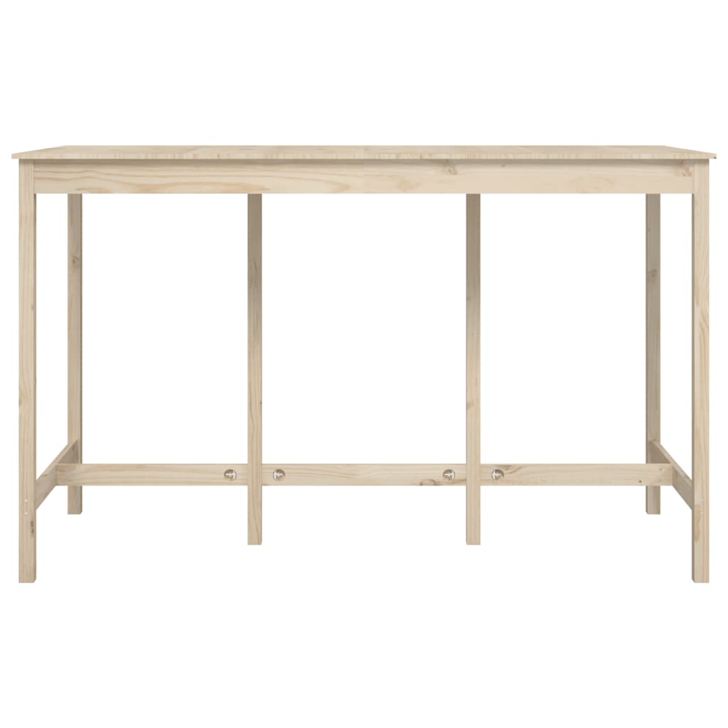 Table de bar 180x80x110 cm Bois massif de pin - XIOS