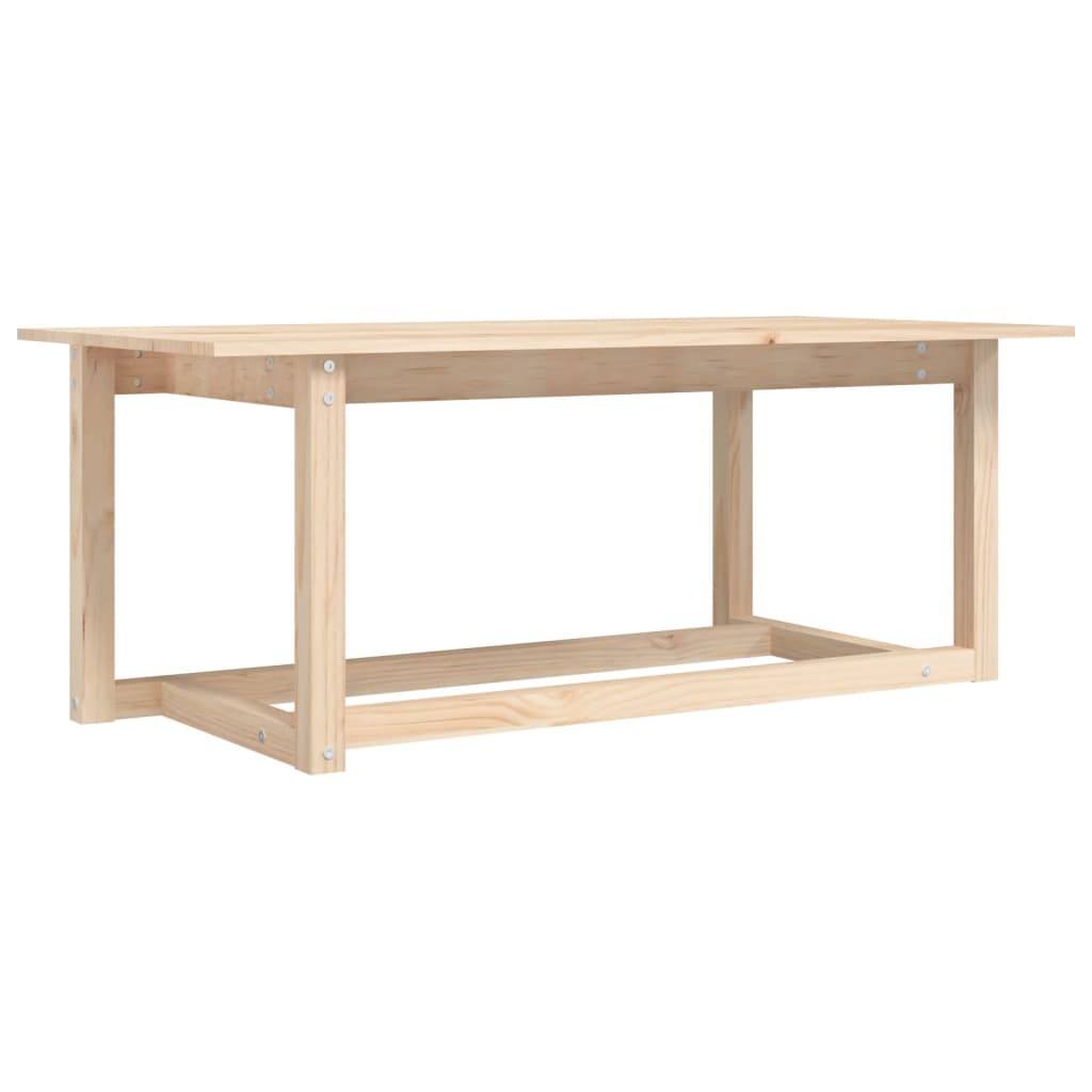 Table basse 110x55x45 cm Bois massif de pin - XIOS
