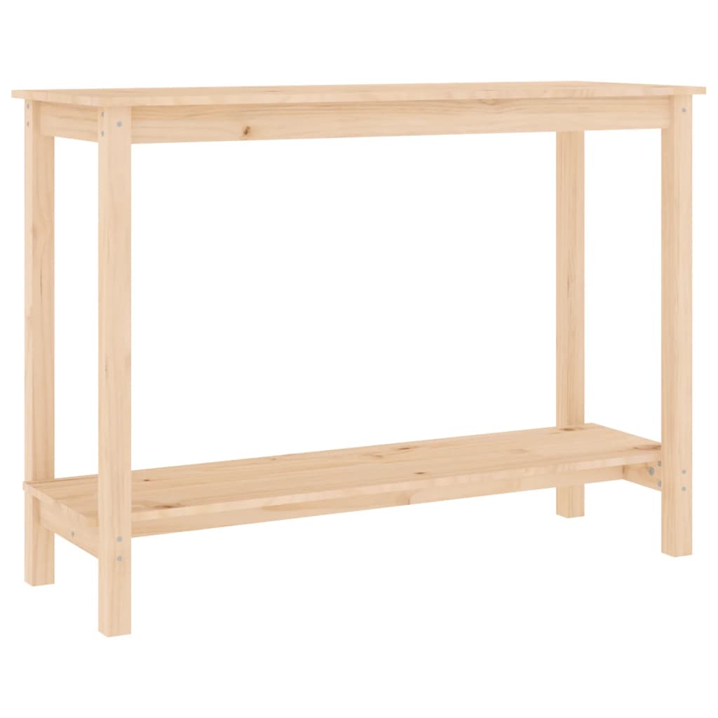 Table console 110x40x80 cm Bois massif de pin - XIOS