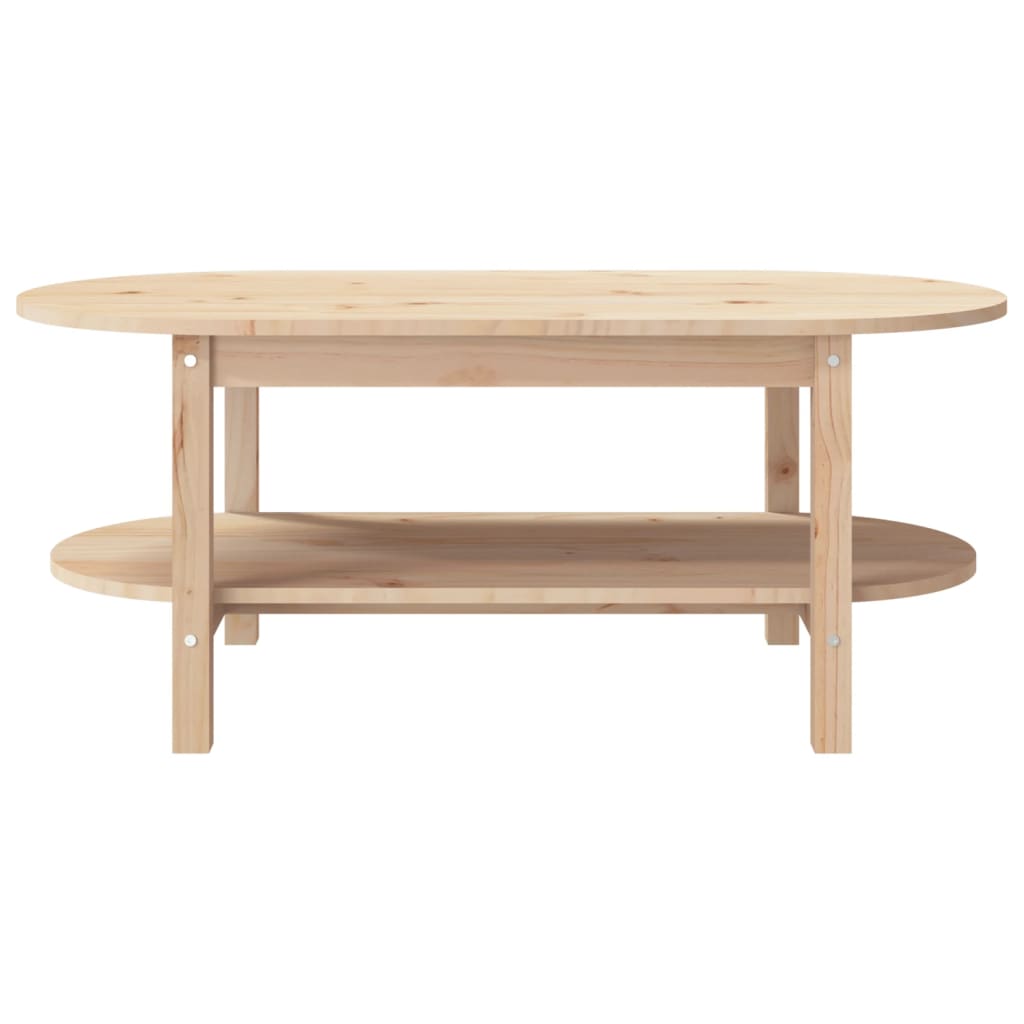 Table basse 110x55x45 cm Bois massif de pin - XIOS