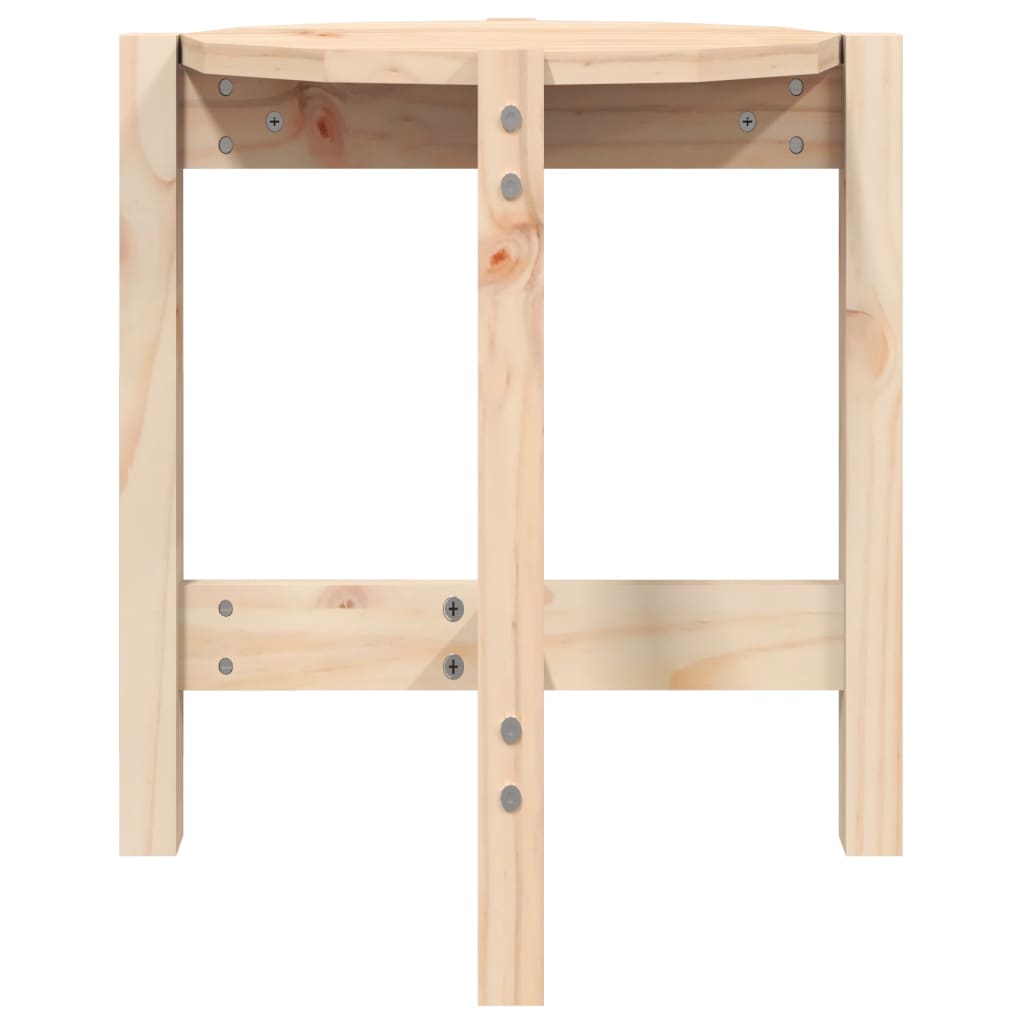 Table basse Ø 42,5x45 cm Bois massif de pin - XIOS