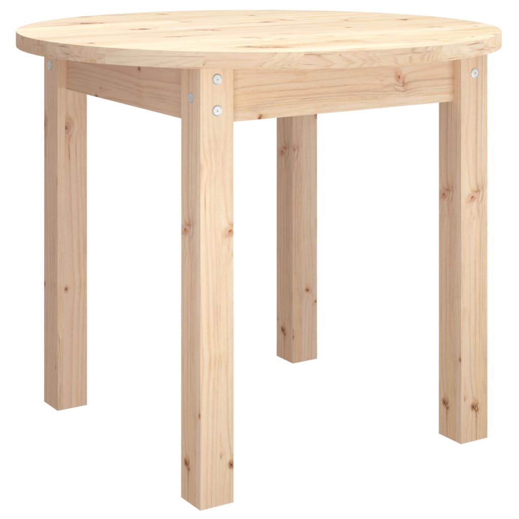 Table basse Ø 55x45 cm Bois massif de pin - XIOS