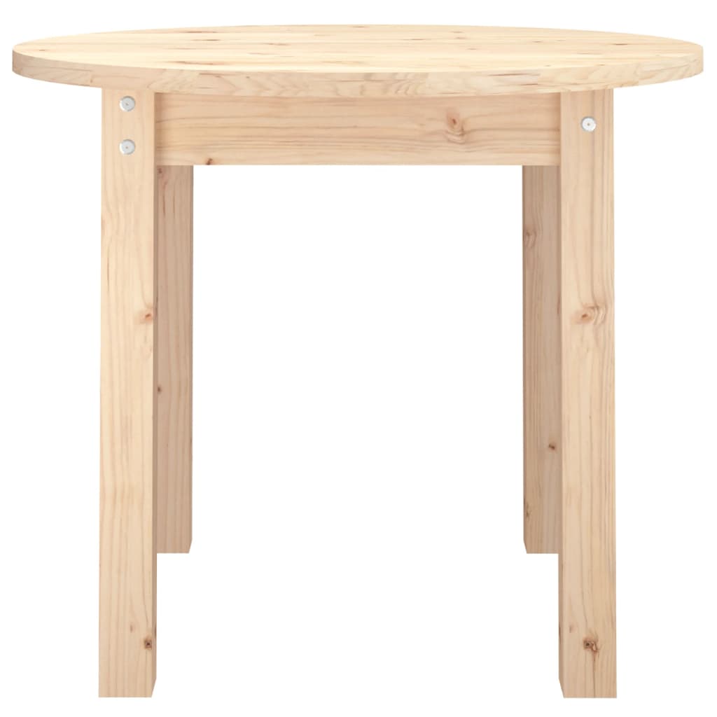 Table basse Ø 55x45 cm Bois massif de pin - XIOS
