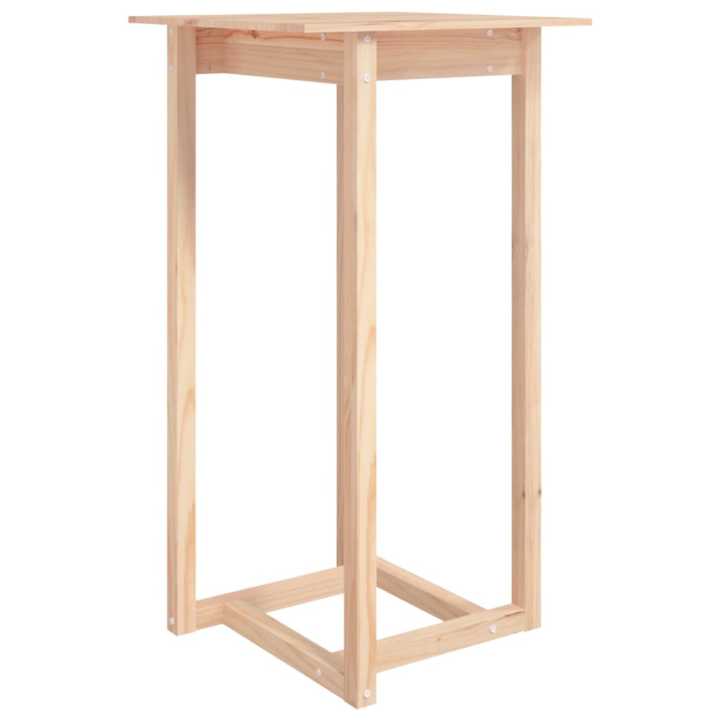 Ensemble de bar 3 pcs Bois de pin massif - XIOS