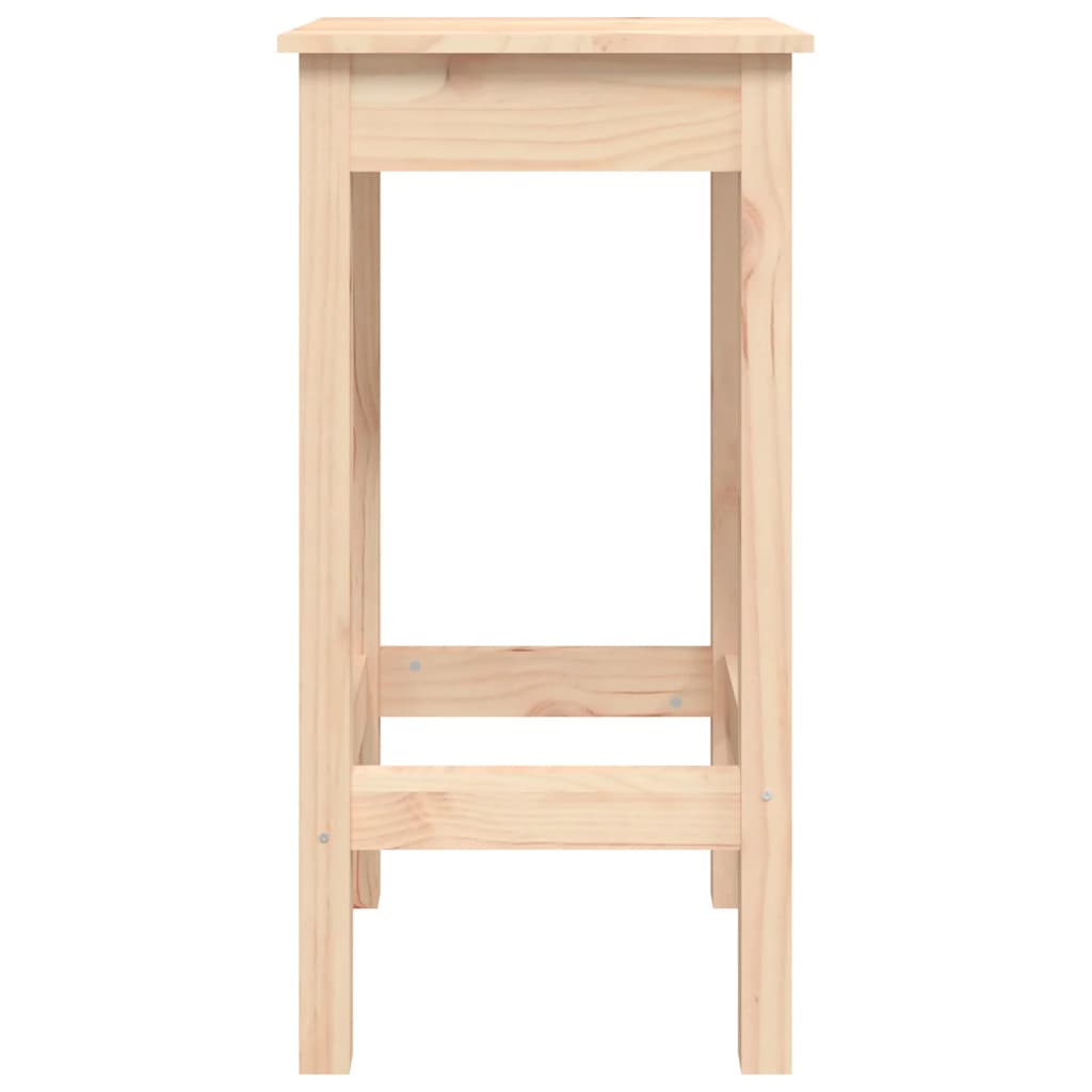 Ensemble de bar 3 pcs Bois de pin massif - XIOS