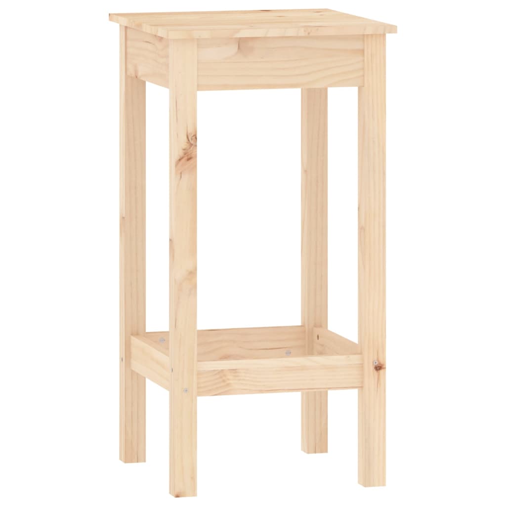 Ensemble de bar 5 pcs Bois de pin massif - XIOS