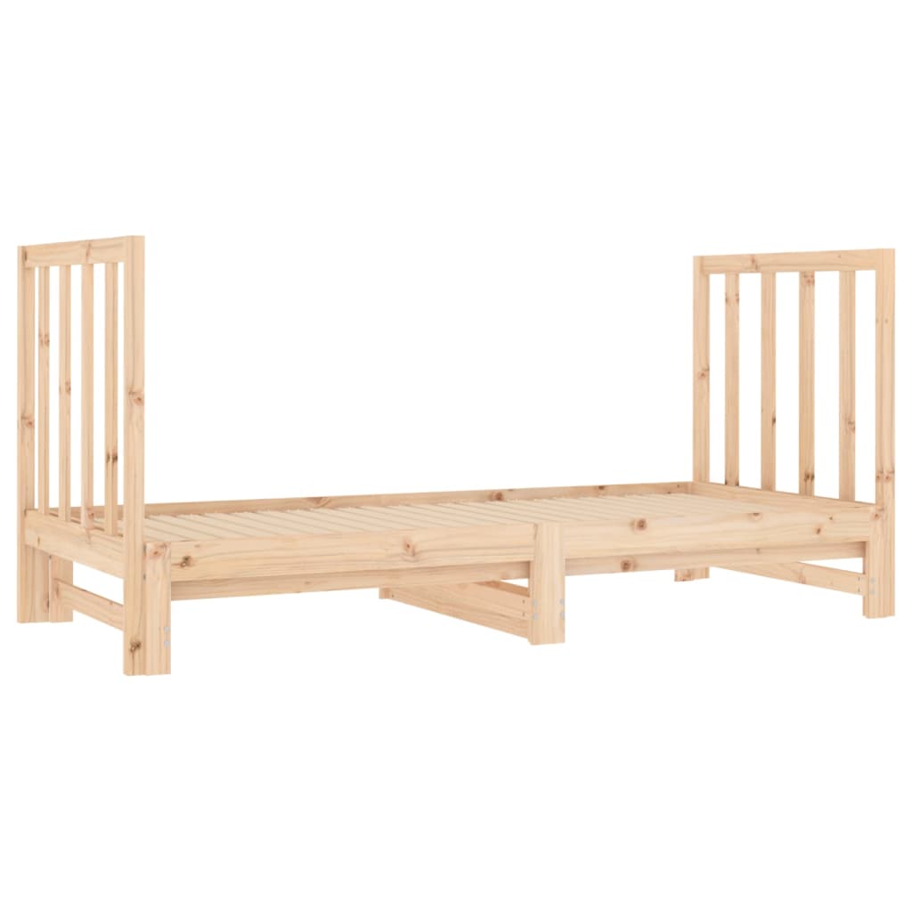 Lit coulissant sans matelas 2x(90x190) cm - XIOS