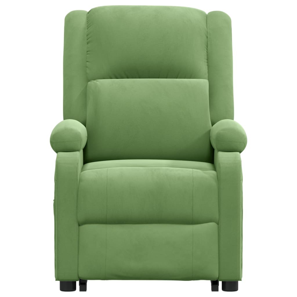 Fauteuil de massage Vert clair Velours - XIOS