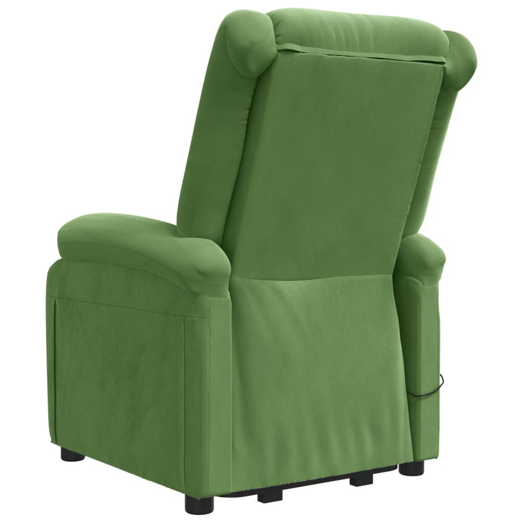 Fauteuil de massage Vert clair Velours - XIOS