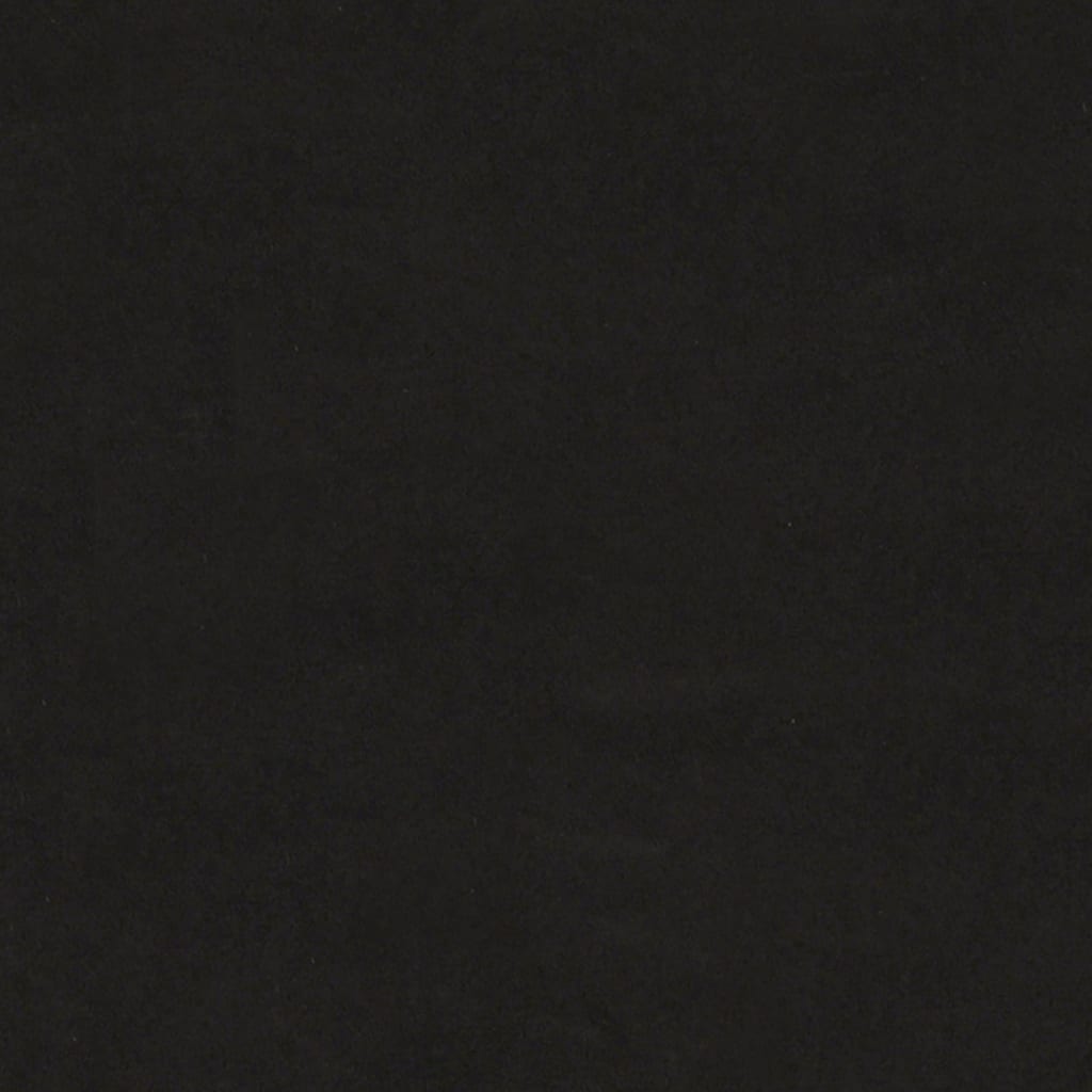 Banc Noir 110x40x70 cm Velours - XIOS