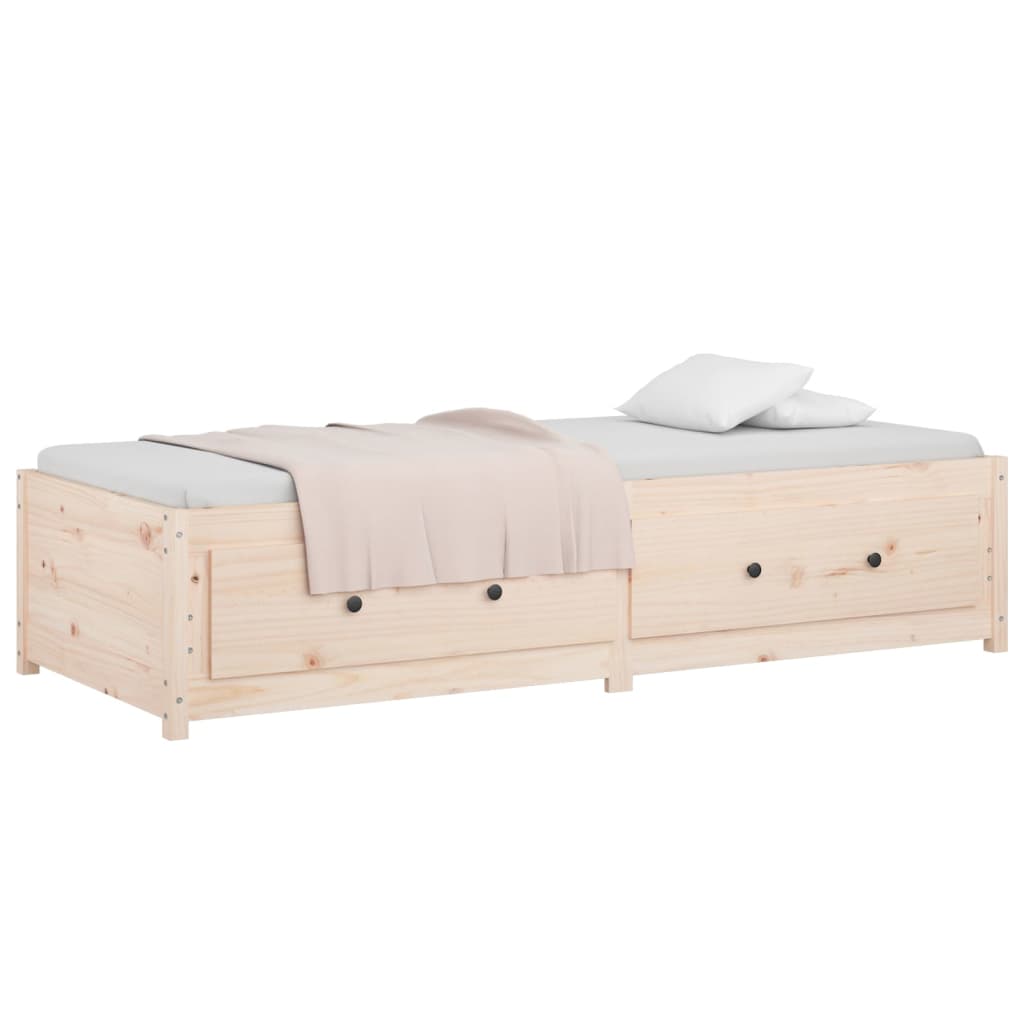Lit de jour sans matelas 80x200 cm bois de pin massif - XIOS