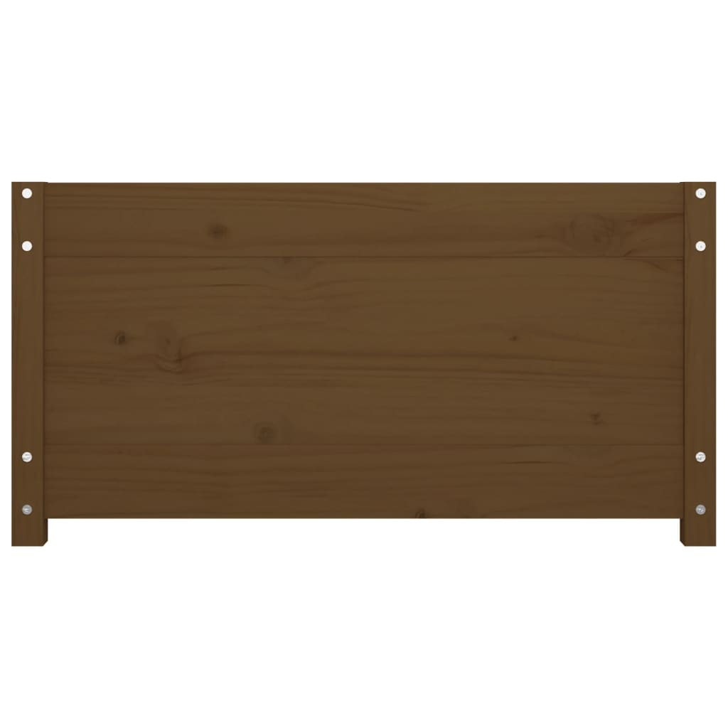 Lit de jour sans matelas marron miel 90x200 cm bois pin massif - XIOS