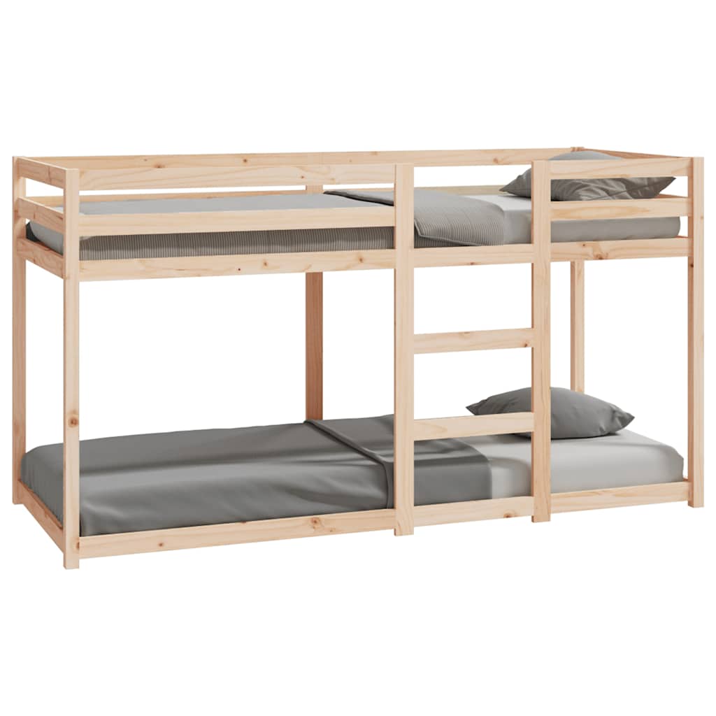 Lit superposé sans matelas 80x200 cm bois de pin massif - XIOS