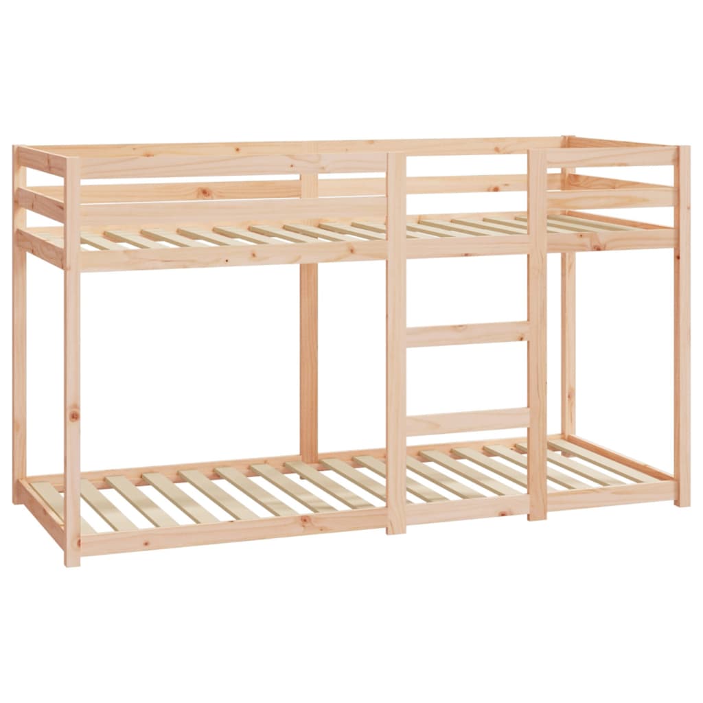 Lit superposé sans matelas 75x190 cm bois de pin massif - XIOS